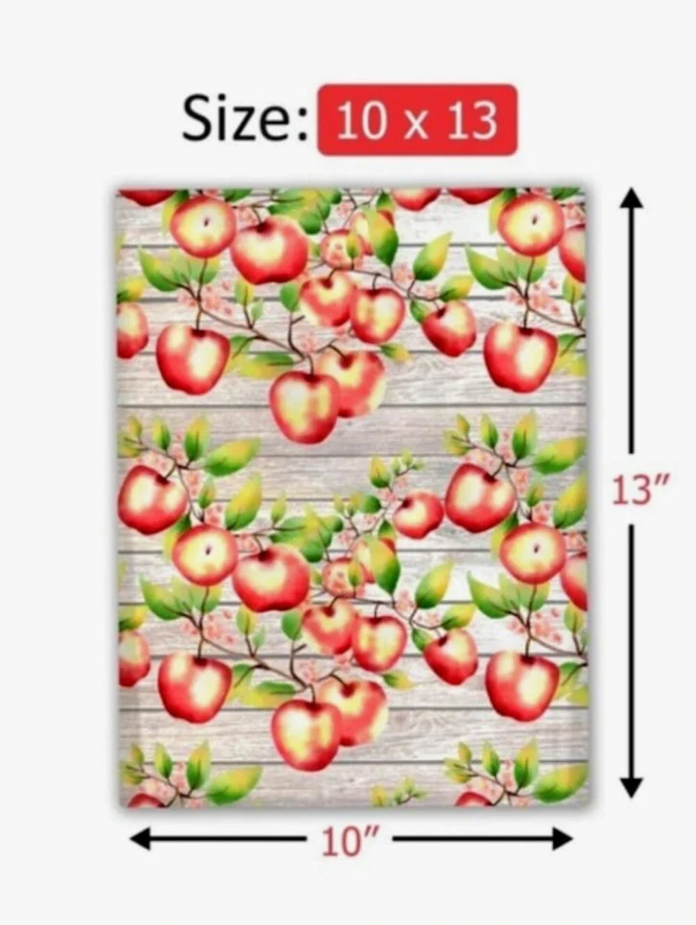 NEW 10x13 Polymailers (25X) - Apple Print
